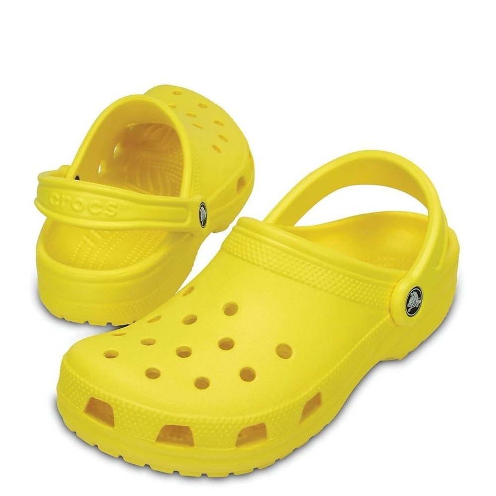 CROCS Women's Bright Yellow Clogs